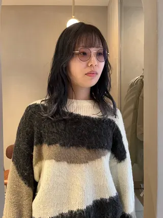 カラー hishida akiho  🩰のヘアスタイル