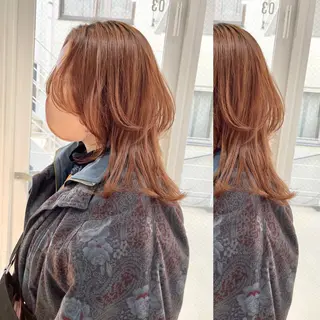 ミディアム stylist ◎RUKI.のヘアスタイル
