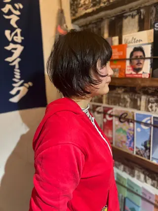 ショート rin&cambio所属・レイヤー／ウルフ ヒロモト　アサカのヘアスタイル