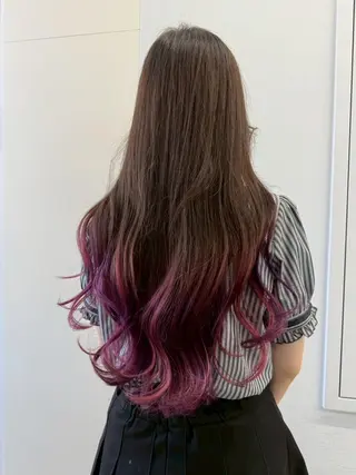 カラー ロング 【公式】amble luxe池袋東口🩷のヘアスタイル