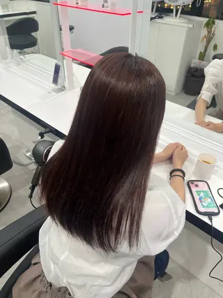ロング カラー みう/仙台/暖色/ 艶髪/顔周りカット/のヘアスタイル