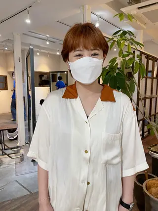 ショート カラー 高橋 愛美のヘアスタイル