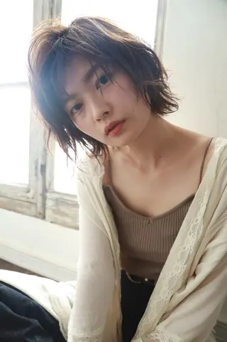 ショート SALOWIN 銀座一丁目店所属・髪質改善/縮毛矯正 🎀小林 唯 🎀のヘアスタイル