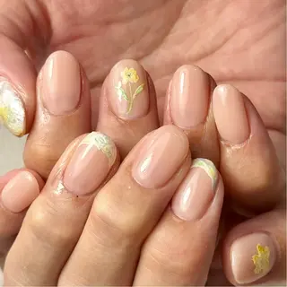 ネイル 手描きアート🎨 tama|竹ノ塚のネイルデザイン