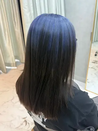 ロング カラー 透明感カラー/パーマ 🌀アオノのヘアスタイル