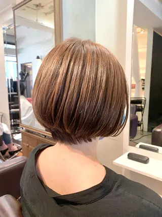 ショート カラー 【azure横浜】 🧸misaki🌸のヘアスタイル