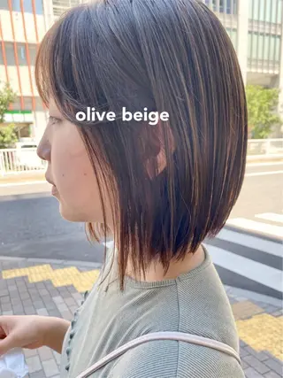 ミディアム カラー 赤み消し/透明感 🪽◝✩ 武者春花のヘアスタイル