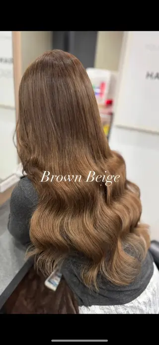 ロング カラー 横浜/エクステ特化× 艶カラー/あいかのヘアスタイル