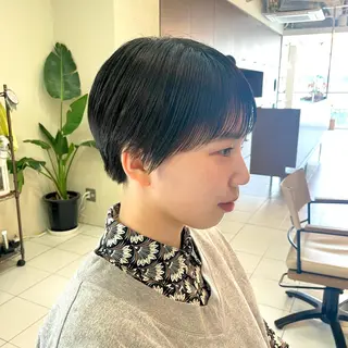 ショート カラー 透明感カラー/ 寺田千雅子のヘアスタイル