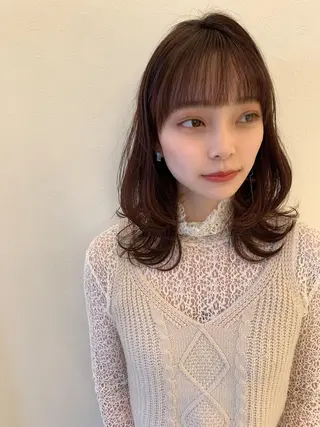 セミロング Rian長久手店所属・6月26日(木)🫧 限定！！ちうらゆうなのヘアスタイル