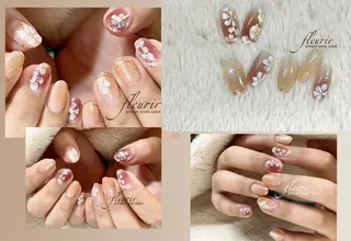 ネイル フルリール 【プライベートサロンのネイルデザイン