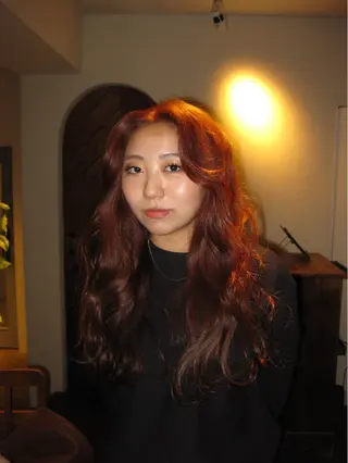 ロング 今井 香奈恵のヘアスタイル