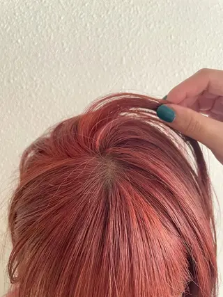 ロング カラー レイヤーカット/ 縮毛矯正/ミサキ💐のヘアスタイル