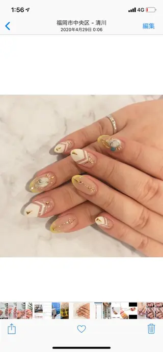 ネイル *･*MIMnail *･゜ﾟ･*:･*のネイルデザイン