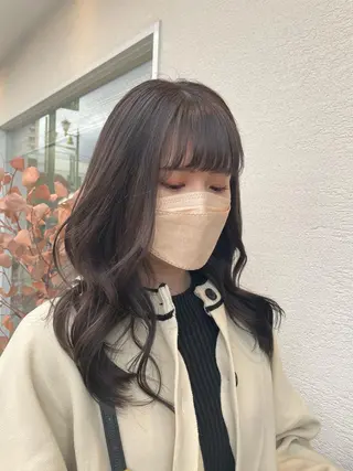 ロング 骨格、カラー診断士 ✂️淡中円花のヘアスタイル