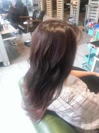 ロング カラー EARTH志木/佐藤 氷河のヘアスタイル