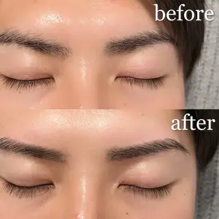 メンズ アイブロウ リコ 🍦🩵のマツエク・マツパデザイン