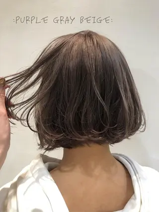 ショート カラー 湯田実津希🤎 ﾐﾙｸﾃｨ専門のヘアスタイル