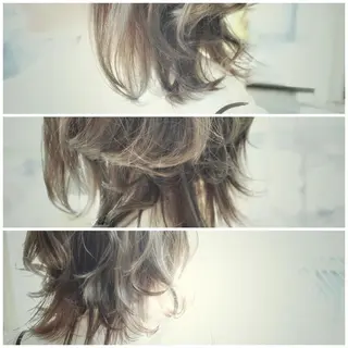 ミディアム カラー BOB🌟ハイトーン /ブリーチ/TAKUのヘアスタイル