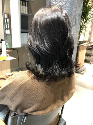 ミディアム カラー ROCAReTA  FOR HAIR 河原町三条店所属・あべ ゆうかのヘアスタイル