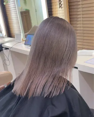 カラー 加藤芽実カラーリスト /ミルクティーカラーのヘアスタイル