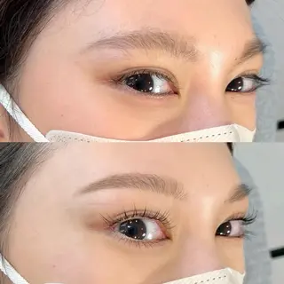 アイブロウ Lucia 清澤のマツエク・マツパデザイン