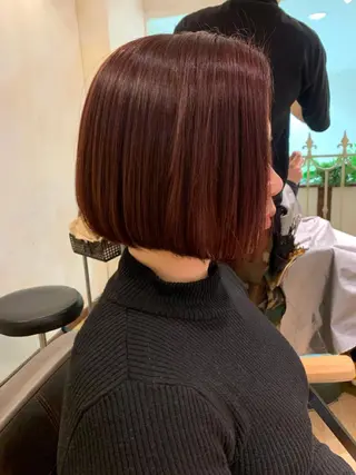 ショート カラー SALOWIN(サロウィン)広島並木通り所属・田村和範/似合わせ カラー/髪質改善のヘアスタイル