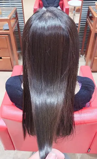 セミロング from…所属・BARBER/ 髪質改善/南慎也のヘアスタイル