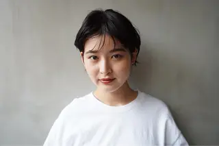 ショート カラー 幸喜 美咲のヘアスタイル