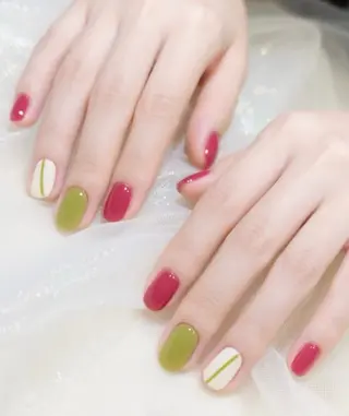 ネイル 高木 維麗絲のネイルデザイン