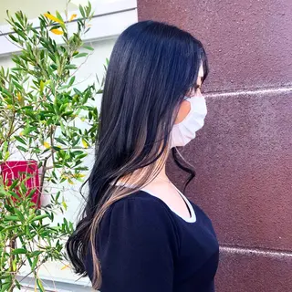 ロング EARTH長岡 🌼渡辺まい🌼のヘアスタイル