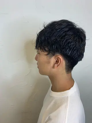 ショート カラー パーマ メンズ 🟤TAP🟤 木曳野　金沢店のヘアスタイル