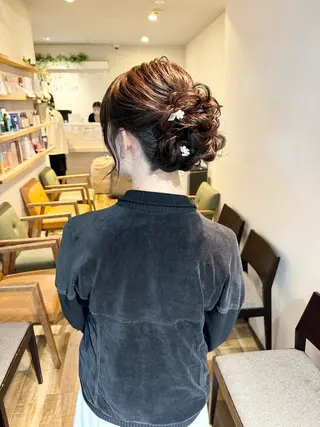 ヘアアレンジ yuki/表参道/ ゆるふわアレンジ𐙚のヘアスタイル