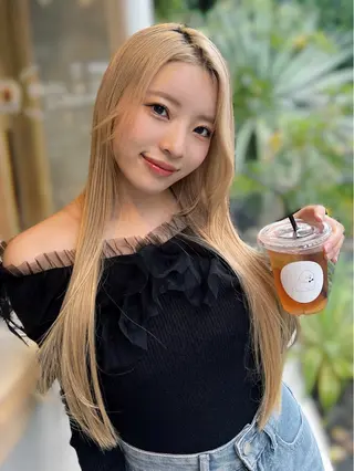 ミディアム カラー 💎透明感カラー特化 💎TAISEIのヘアスタイル