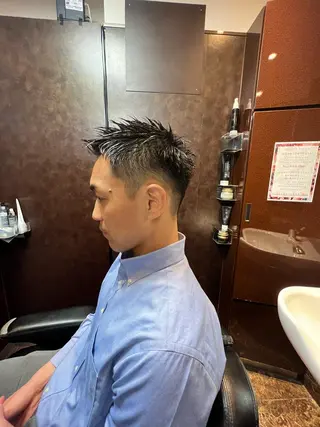 ショート メンズ 圓子 快のヘアスタイル