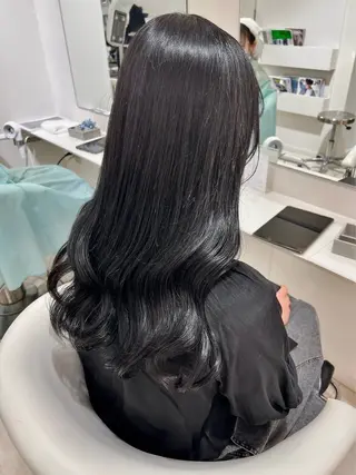 ロング カラー ParveMix🍀 藤原愛未のヘアスタイル