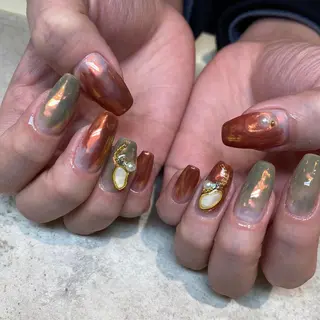 ネイル among アマン所属・lecoa_ kana／amongのネイルデザイン