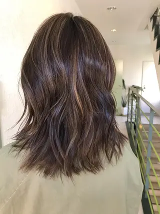 ミディアム GO TODAY SHAIRE SALON所属・miu （ミユ）のヘアスタイル