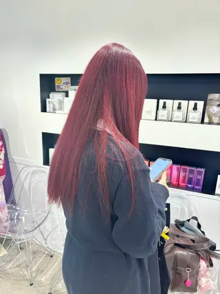 ロング カラー cocoro ✧˖°.のヘアスタイル