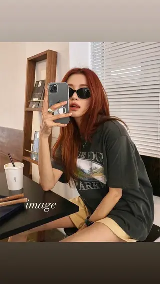 ロング カラー ヘアアレンジ メンズ 顔まわりカット の達人のヘアスタイル