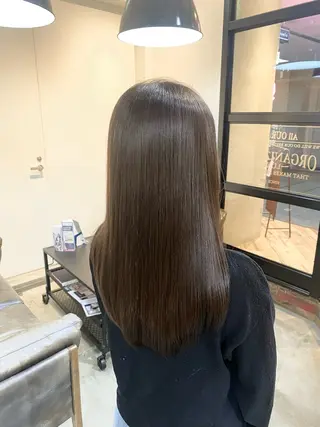 ロング 梅田/髪質改善✨ 酸性ストレート💕のヘアスタイル