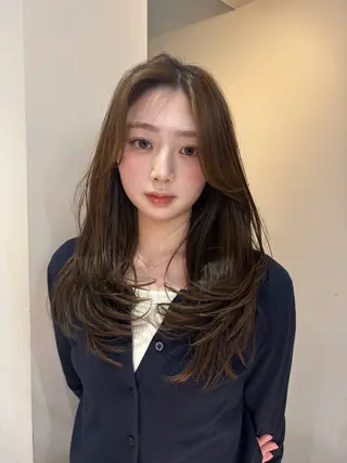 ロング H by shiomih所属・藤原 楓愛/shiomiHのヘアスタイル