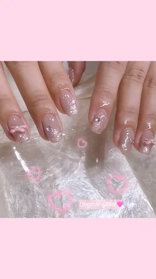 ネイル lili.nail y2k/ワンホンのネイルデザイン