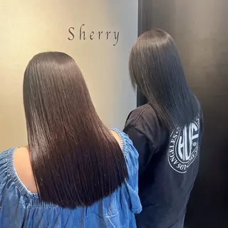 ロング 目を惹く艶髪/髪質 改善カラー🤎ぐっちのヘアスタイル