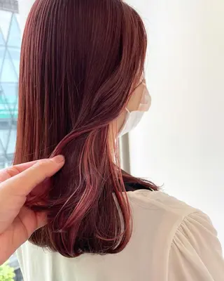 ショート カラー ヘアアレンジ ボブ×柔らかいカラー 🩰misaki𓍼のヘアスタイル