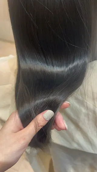 セミロング ramphy 加藤 美羽のヘアスタイル