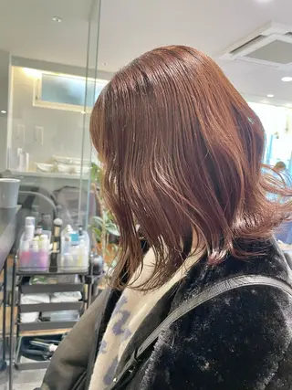 ミディアム カラー ダブルカラー🦖 /髪質改善⚡️しおりのヘアスタイル