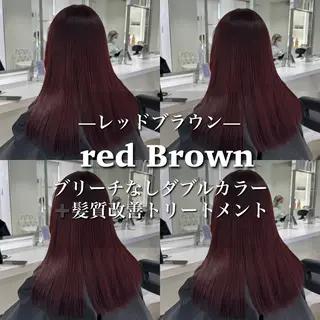 セミロング カラー ブリーチなし特化 美容師💖SAE💖のヘアスタイル