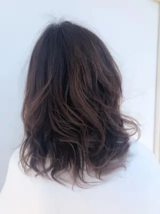 ミディアム 桜井 佑介のヘアスタイル