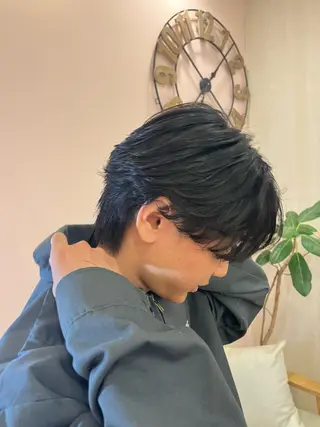 パーマ メンズ 外川 生純美ೀ🌝のヘアスタイル